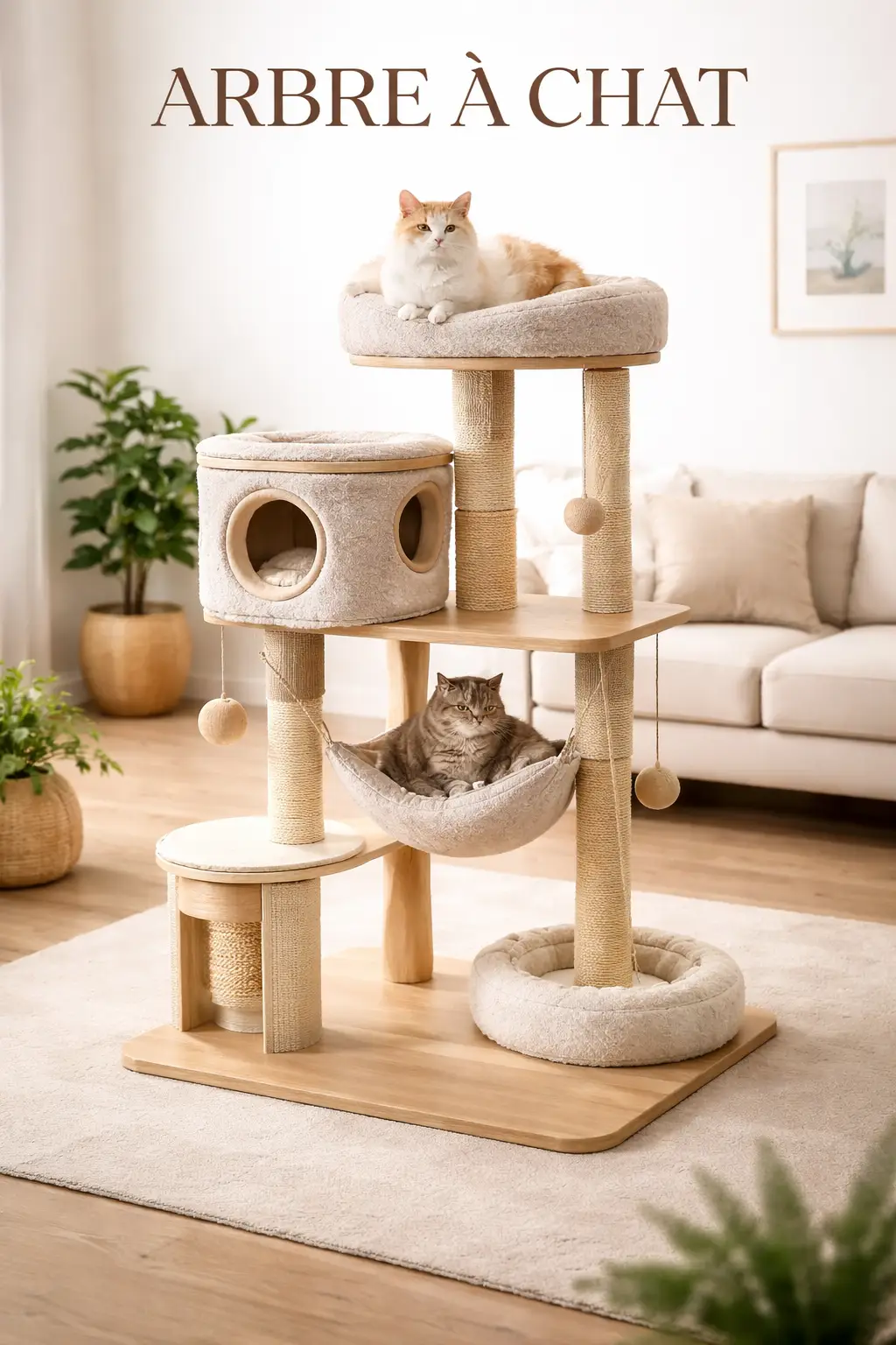 Arbre à chat design