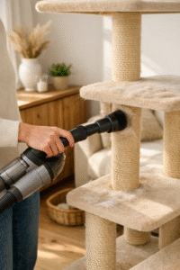 nettoyage arbre a chat