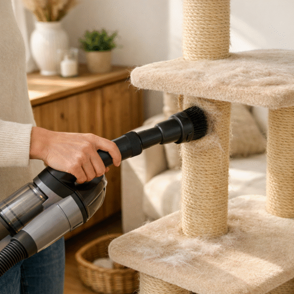 nettoyage arbre a chat