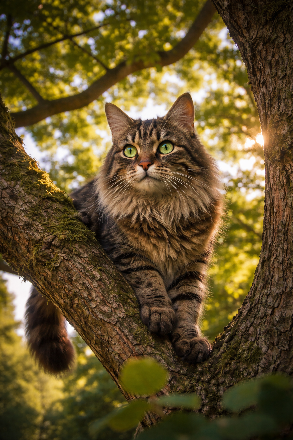 Lire la suite à propos de l’article Comment aider un chat à descendre d&rsquo;un arbre sans paniquer